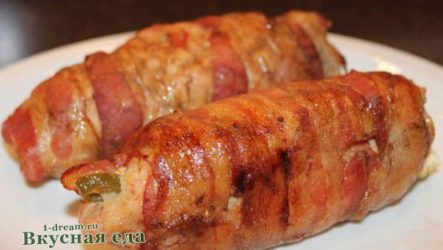 Рулеты из свинины